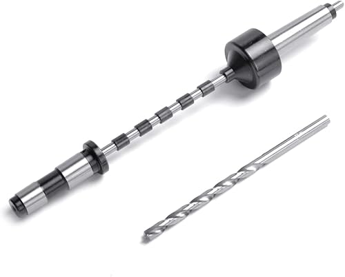 Miniatura 6 de NAGU Herramientas de torneado, paquete de mandril de pluma para carpintería con protector de mandril, 2MT