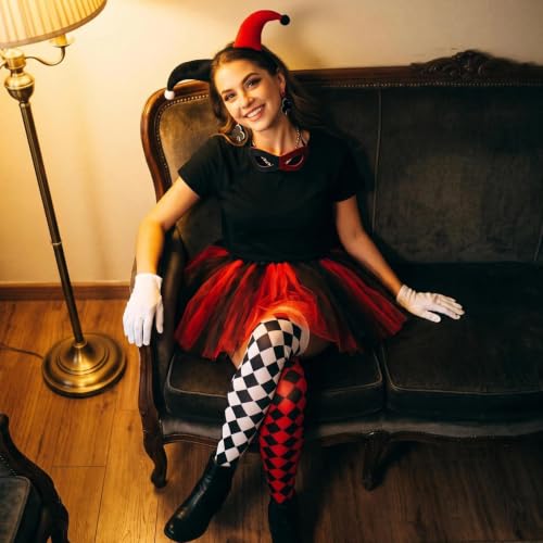 Sikweny 6 Pièces Deguisement Clown Femme, Réutilisable Déguisement Cirque – vue 6