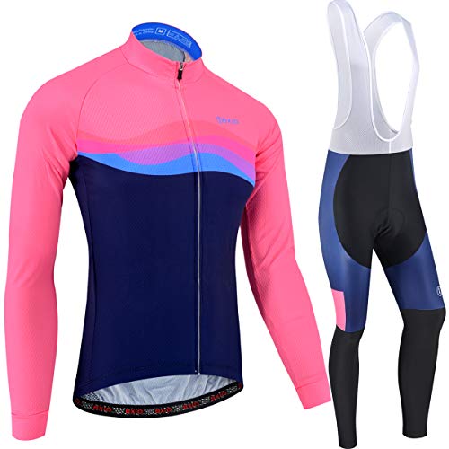 Kitty Pink Maillot de cyclisme à manches longues pour femme | Cycology EU - Cycology Clothing Europe