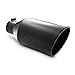 MBRP T5128BLK 8" O.D. Rolled End Exhaust Tip (Black Coated)