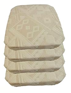 Casatessile Sitzkissen Mexico Beige, Set 4 Stück