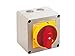 Lovato Electric GX2092P25 Rotary Cam Switch, Gx Series, P25 Version in Enclosure with Padlockable Rotating Handle. On/Off Switch, Four Poles - Scheme 92, 20A