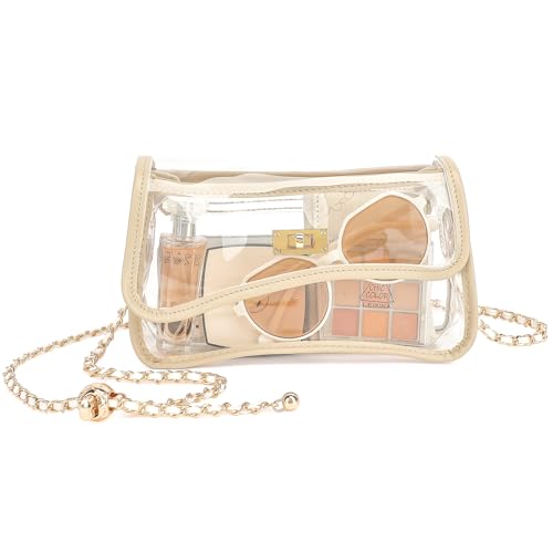 Image of YGR Clear Bag Stadium Event Concert Approved, Transparent Clear Crossbody Purse Shoulder Bag for Women
