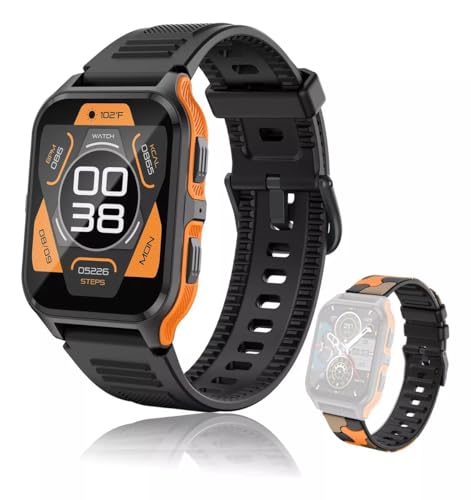 Reviews de smartwatch baratos mexico los mejores 10. 45 YinCaiCheng Militar Reloj Inteligente Hombre, GPS, Bluetooth, 1.83' Smartwatch Hombre con Llamadas Bluetooth, Monitor de Sueño, Podómetro, Deportivos Exteriores Smartwatch para...