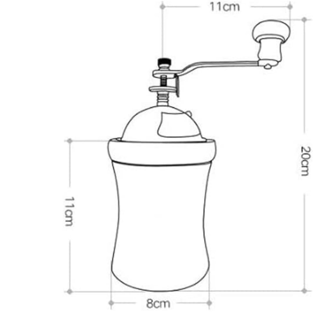 Molinillo Café Molino Cafe Molinillo De Mano, Máquina De Café, Molinillo De Mano Pequeño para El Hogar con Manivela, Molinillo Manual para Electrodomésticos De Café Moledor De Cafe