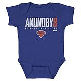 OG Anunoby New York Knicks One-Piece Infant Bodysuit - OG Anunoby New York Knicks Elite WHT (Royal Blue, 12M)