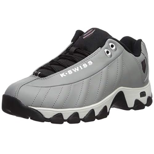 K-Swiss Men's ST329 CMF Sneaker, Wide Tennis Walking Shoes Leather Upper