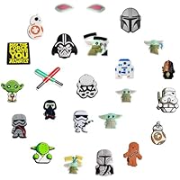 Fancico Adornos para zapatos Star Wars, 23 piezas, diferentes