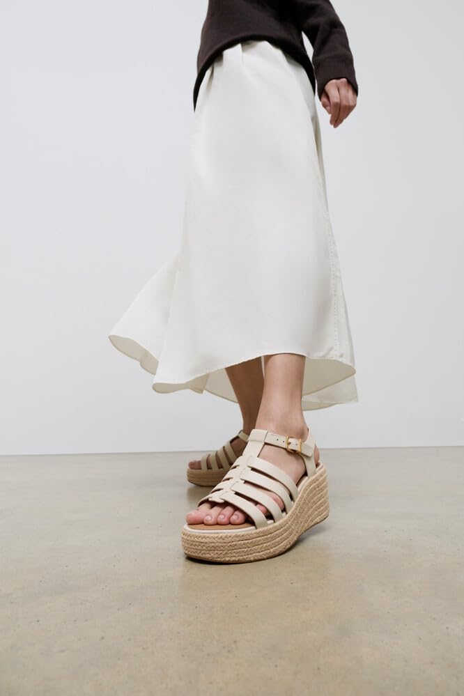 Image of FitFlop Platfforms Espadrille Fisherman Wedge Sandals