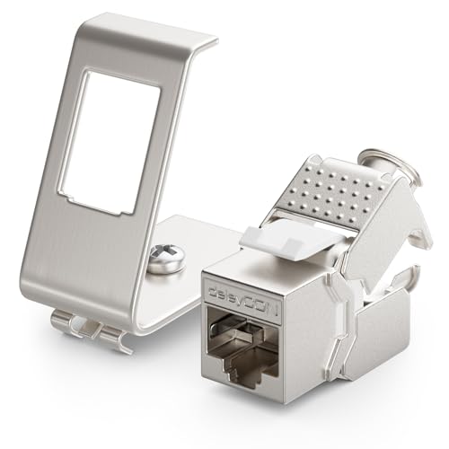 Prese Di Rete Keystone CAT6a Schermate - Modulo STP Con Involucro In Metallo Per Rete 10 Gbit/s - Foto 3