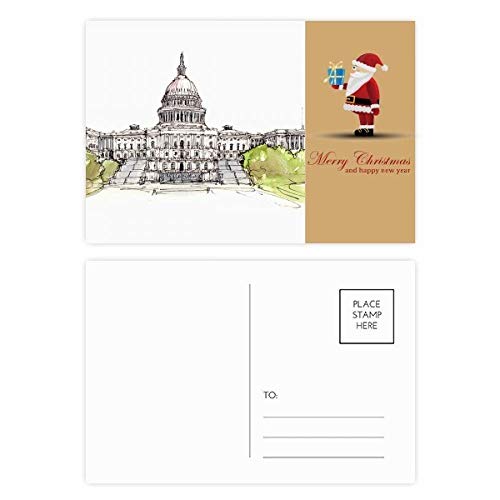 Cartes postales du Père Noël américain pour décorer vos tables de réveillon