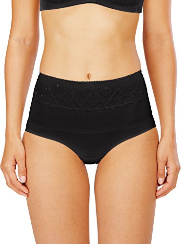 Preisvergleich Produktbild Naturana Damen Panty Girdle Taillenslip, Schwarz, 46