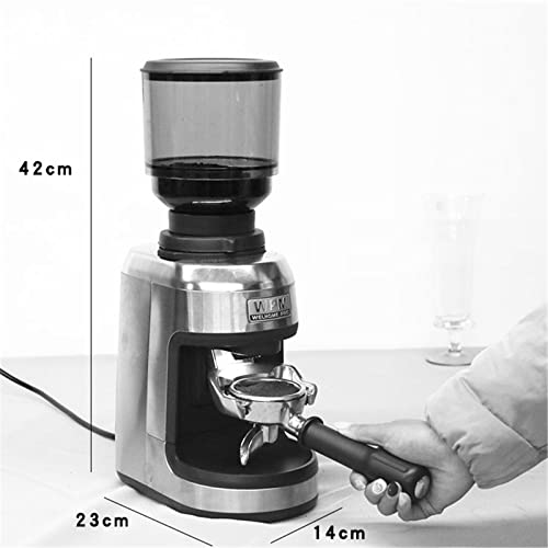 Feixunfan Kaffeemühle Elektrische Bohnenschleiferkaffeebohnenmühle Italienische Amerikanische Kaffeemühle für Kaffee… – Bild 8
