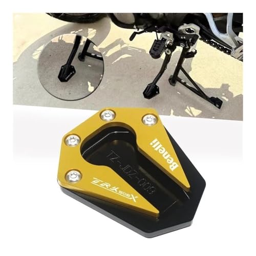 Béquille latérale Benelli TRK 502X pad extension CNC stable