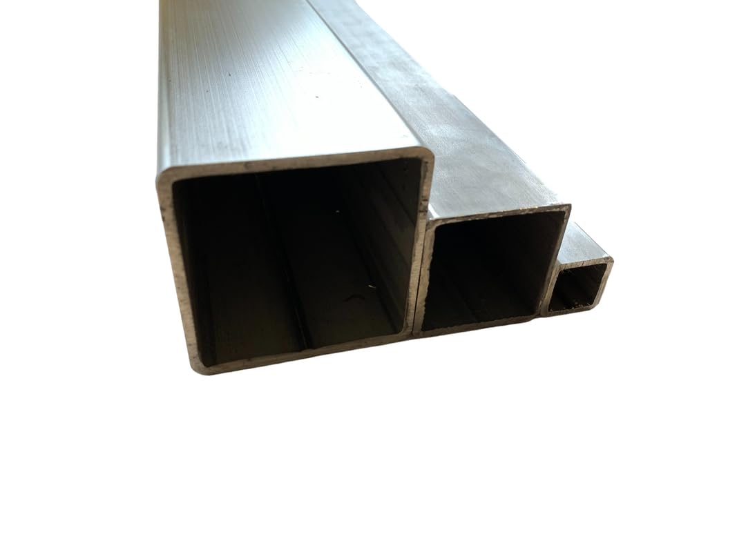 Edelstahlrohr-Quadratrohr-1.4301/1.4307 K240g- 80x80x2 mm (1700mm)