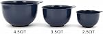 KitchenAid - Ensemble de bols de mélange 3, Niché avec des bases antidérapantes