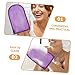 Angoily 6pcs Thickened Exfoliating Shower Gloves Skin Cleaning Bath Mitts Gentle Deep Cleansing for All Skin Types Easy to Rinse and Dry Bathing Gloves