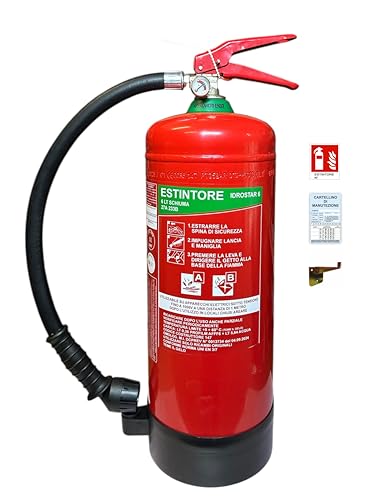 Estintore A Schiuma LT 6 2025 Omologato E Certificato Con