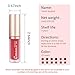 evpct 1Pcs Plum Wine Red Silky Velvet Matte Liquid Lipstick Lip Gloss Set for Women Long Lasting 24 Hours Color Stay Lipstick labiales matte larga duracion mate 24 horas originales 09#