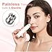 Nose Hair Trimmer for Women & Men, 3-in-1 Facial Hair Remover for Peach Fuzz, Eyebrow Trimmer, Shaper & Shaver, Ear & Face Grooming Kit, USB-C Rechargeable, Painless, Dry Use, Compact & Travel-Ready