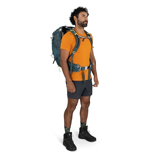 Osprey Manta 34L Men's Hiking Backpack with Hydraulics Reservoir - Hydration Pack with Water Bladder, Torrent Blue - Image 14