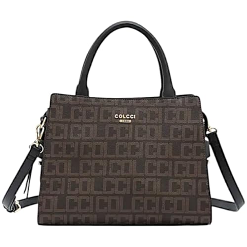 Bolsa Colcci Feminina Tote Monograma (Café)