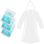 CHGANG 3 Pack Rain Poncho Waterproof Emergency Raincoats Adult With Hood For Camping,Fishing,Theme Parks,Festivals