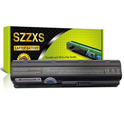 SZZXS Akku HSTNN-Q61C HSTNN-Q62C MU06 MU09 para HP G32 G42 G62 G72 / Compaq Presario CQ42 CQ43 CQ56 CQ62 / Pavilion DM4 DV7 G6 Serie/Envy 17 Serie【10.8V 4400mAh】