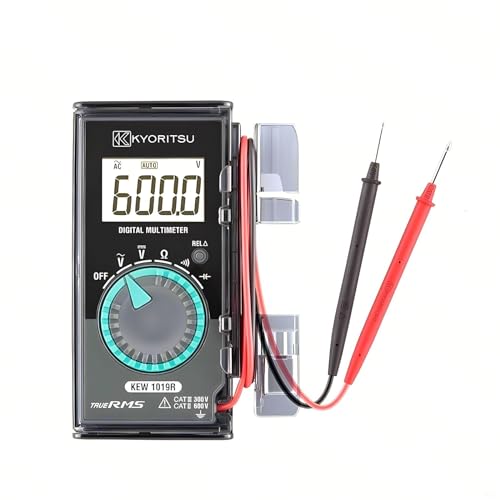 Qualità del Giappone KYORITSU 1019R Multimetri digitali AC DC Tester KEW1019R Digital Multi metro T-RMS NCV Capacitance Ammeter Voltmeter Tester multimetro digital professional tester Multi-metri