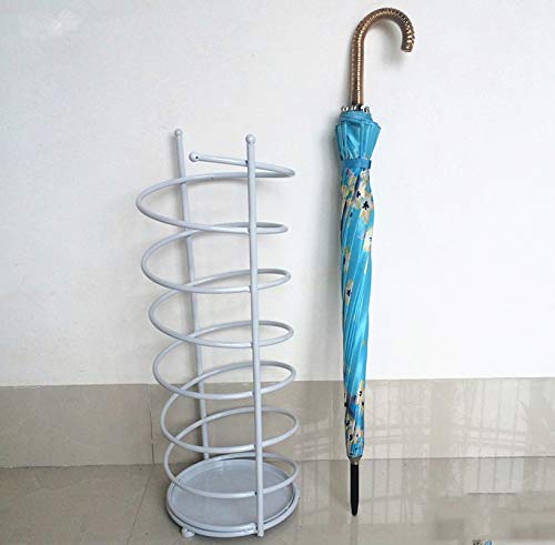 Tube de parapluie design blanc pour garder votre entrée de maison au sec