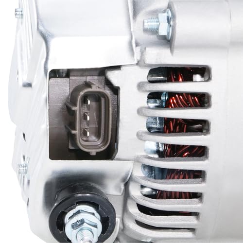 Image of Alternator Replacement New for 98-03 Toyota Sienna 3.0 V6, 1998 2000 2001 2002 2003 98 99 00 01 02 03 270600A030 AND0181 40052051 27060-0A040 27060-0A040-84 27060-20090 27060-20090-84 101211-7670