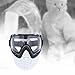 Fencing Mask for Coaches, Kendo Face Guard for Sports Activities, Black White