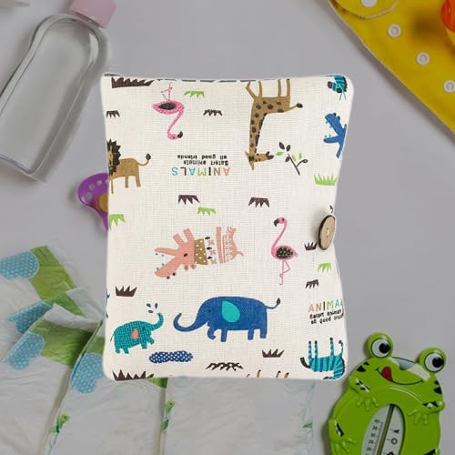 Organizador de pañales reutilizable y lavable con compartimentos 4