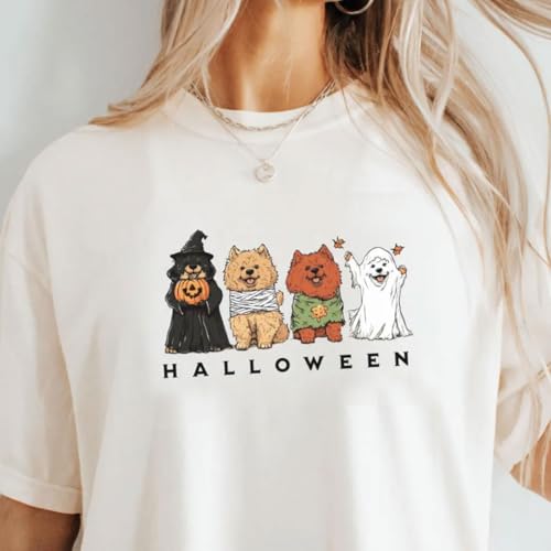 Custom Dogs Halloween Sweater, Halloweens Ghost Dog Sweatshirt, Halloween Sweatshirt, Ghost Dog Shirt, Pet Gifts3