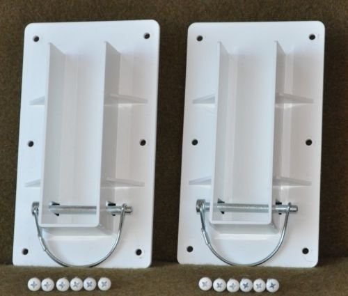 IFP2 Rail Invisa-Gate Kit White