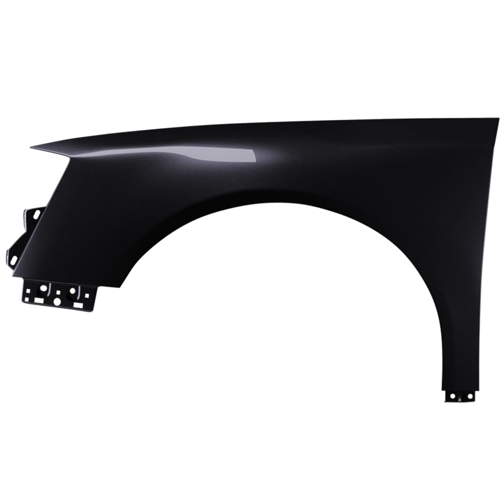 BLU Parafango Anteriore Ala Fender Adatta per VW Volkswagen Passat B6 LC9X Sinistro Nero| 2005-2010 | Anteriore | Verniciato | Pronto per il montaggio