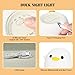 YuanDian Dodo Duck LED Nachtlicht, Veilleuse enfant, Niedliche Silikon-Enten-Lampe für Schlafzimmer, Wohnzimmer - Wiederaufladbar, Touch Sensor Nachttischlampe