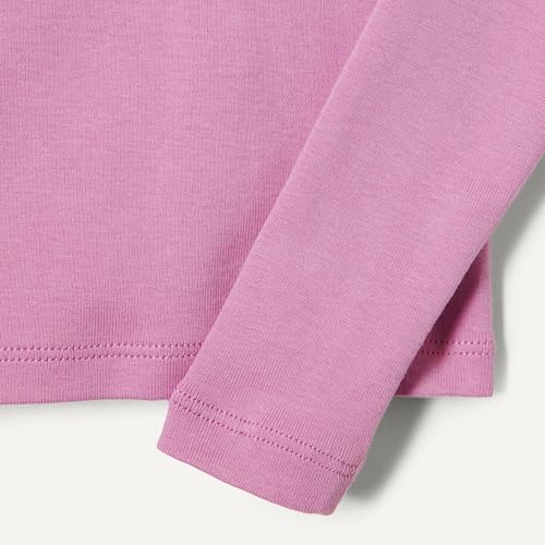 Image of Amazon Essentials Girls and Toddlers' Long Sleeve Ruffle T-Shirt