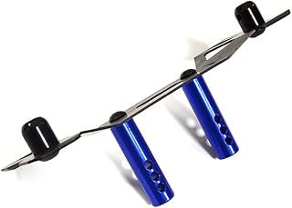 C31304BLUE Billet Machined Front Body Mount Set for Arrma 1/5 Kraton 4X4 8S BLX