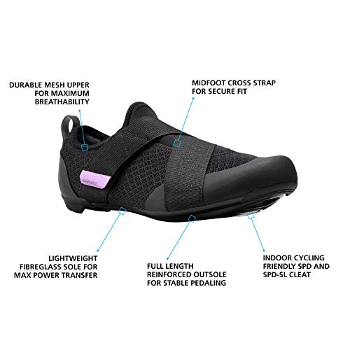 SHIMANO SH-IC100 High Performance Indoor Cycling Shoe2