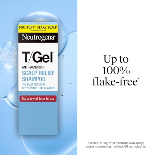Image of Neutrogena T /Gel Anti-Dandruff scalp Relief Shampoo 250ml