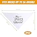 ondware 2 Pack My Humans are Getting Married Dog Bandanas, Wedding or Engagement Gift for Couples, Dog Wedding Bandanas and Costume, Engagement Party Decorations