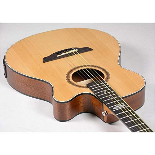 Violão Strinberg Sf200c Ns Natural Fosco Elétrico Flat Fino
