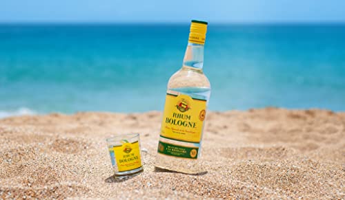 Bologne Rhum - Weißer landwirtschaftlicher Rum aus Guadeloupe - Reiner Zuckerrohrsaft - 50% - (1 x 1L)
