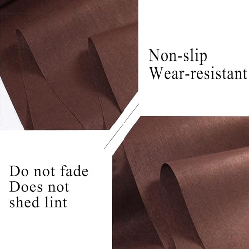 Tapis d'allée de mariage café 1,2x30m antidérapant découpable - 4