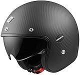 Carbon-Außenschale Bogotto V587 Carbon Jethelm (Carbon Matt,XL)
