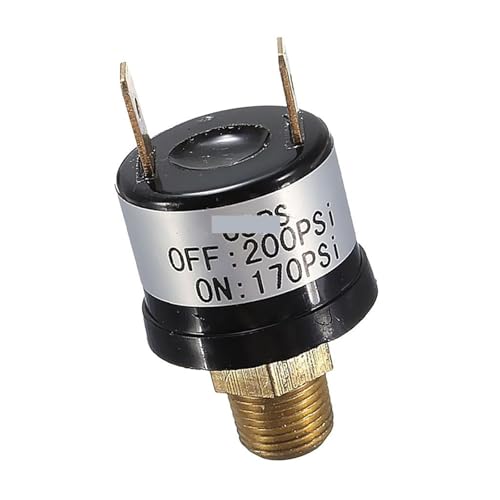 Interruptor de presión de aire para compresor y válvula de control NPT 1/4 4