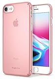 Ringke [SLIM] iPhone 7 Case Snug-Fit Slender [Tailored Cutouts] Extreme Lightweight & Thin Superior Coating PC Hard Skin Cover for Apple iPhone 7 2016 - Frost Pink