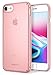 Ringke [SLIM] iPhone 7 Case Snug-Fit Slender [Tailored Cutouts] Extreme Lightweight & Thin Superior Coating PC Hard Skin Cover for Apple iPhone 7 2016 - Frost Pink