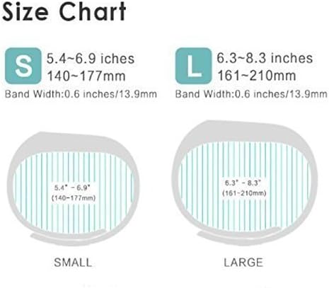 i-smile 1PC Replacement Bands with Metal Clasps for Fitbit Flex / Wireless Activity Bracelet Sport Wristband / Fitbit Flex Bracelet Sport Arm Band (No tracker, Replacement Bands Only) & 1pc Black Silicon Fastener Ring